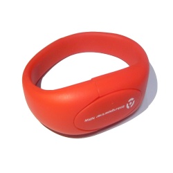Silicon Wristband USB