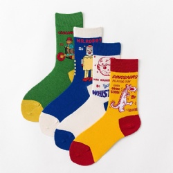 Custom jacquard sports socks